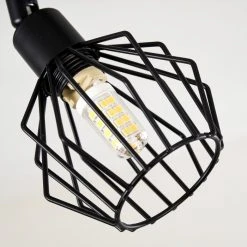 Hofstein Yalmhill Deckenleuchte LED Schwarz, 4-flammig -LED Leuchten Verkäufe 2022 yalmhill deckenleuchte h3318553 14