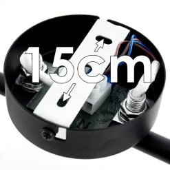 Hofstein Yalmhill Deckenleuchte LED Schwarz, 4-flammig -LED Leuchten Verkäufe 2022 yalmhill deckenleuchte h3318553 18