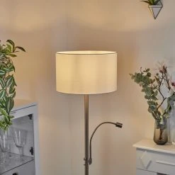 Hofstein Yuruyacu Stehleuchte LED Nickel-Matt, 2-flammig 18 Hofstein Yuruyacu Stehleuchte LED Nickel-Matt, 2-flammig -LED Leuchten Verkäufe 2022 yuruyacu stehleuchte h3576809 8