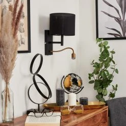 Hofstein Yuruyacu Wandleuchte LED Messing, Schwarz, 2-flammig 21 Hofstein Yuruyacu Wandleuchte LED Messing, Schwarz, 2-flammig -LED Leuchten Verkäufe 2022 yuruyacu wandleuchte h3575529 9