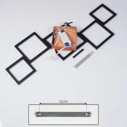 Hofstein Zocca Deckenleuchte LED Braun, Holz dunkel, 1-flammig -LED Leuchten Verkäufe 2022 zocca deckenleuchte h3438596 4