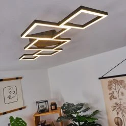 Hofstein Zocca Deckenleuchte LED Schwarz, 1-flammig -LED Leuchten Verkäufe 2022 zocca deckenleuchte h3438619 8