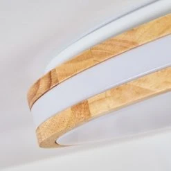 Hofstein Zurzach Deckenleuchte LED Weiß, Naturfarben, 1-flammig -LED Leuchten Verkäufe 2022 zurzach deckenleuchte h3458068 5