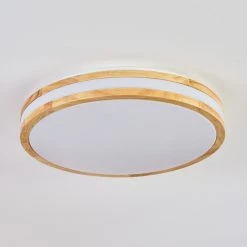 Hofstein Zurzach Deckenleuchte LED Weiß, Naturfarben, 1-flammig -LED Leuchten Verkäufe 2022 zurzach deckenleuchte h3458068 7